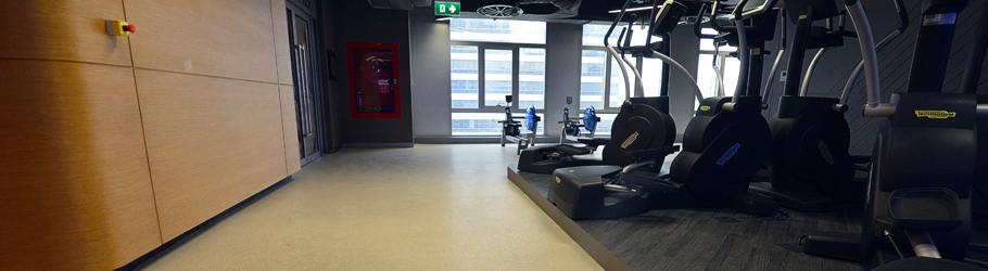 Virgin Active Empire Tower Fitness Center, Bangkok, Thailand - Neoflex Natural Fitness Flooring